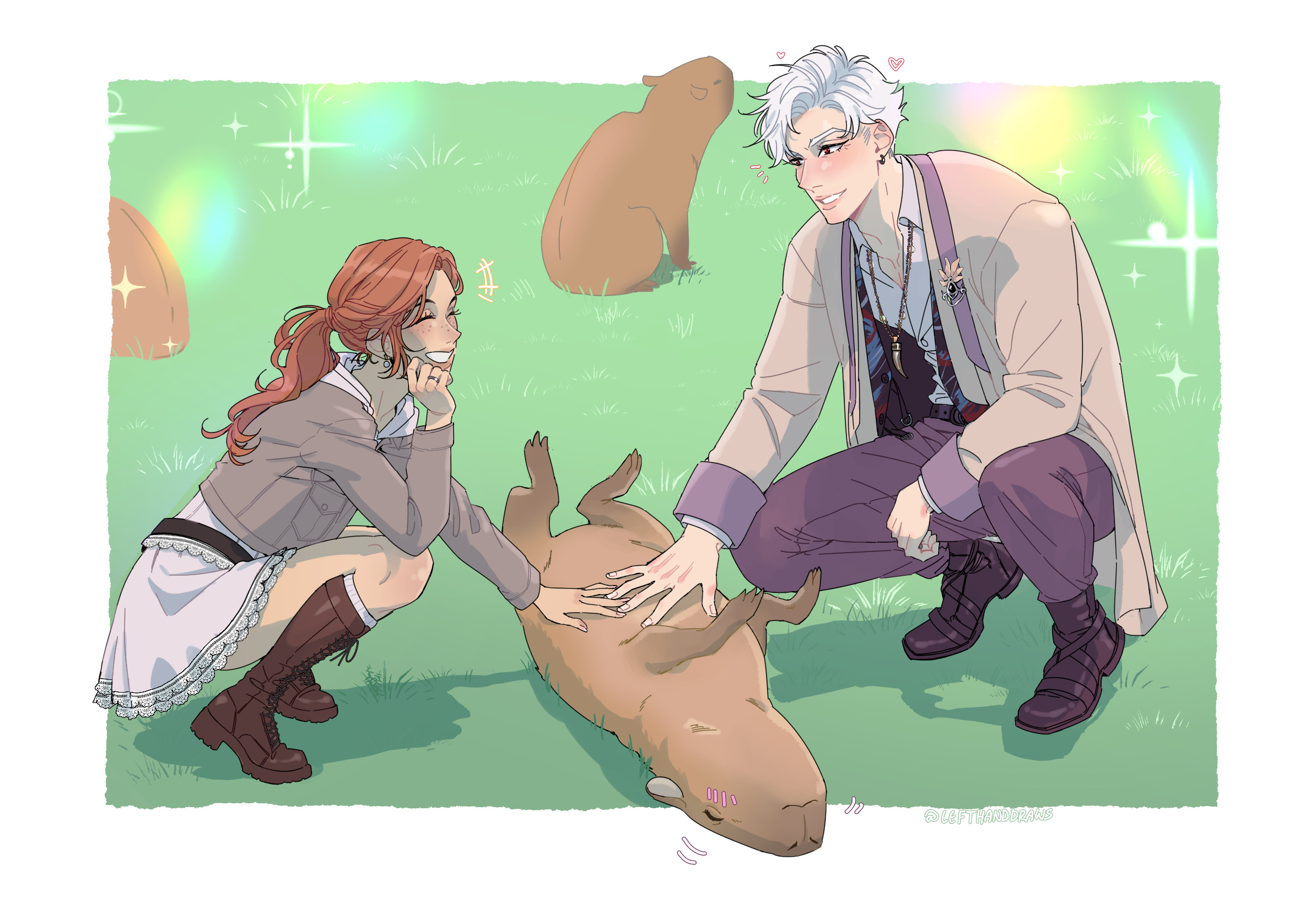 art by @lefthanddraws